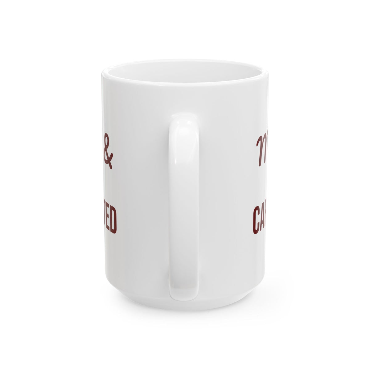 Christmas Coffee Mug Merry And Caffeinated For Coffee Lovers
