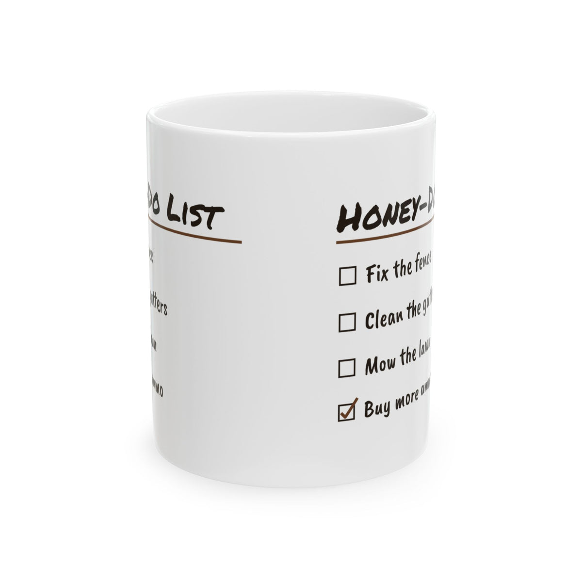 Honey-Do List Coffee Mug For Dad