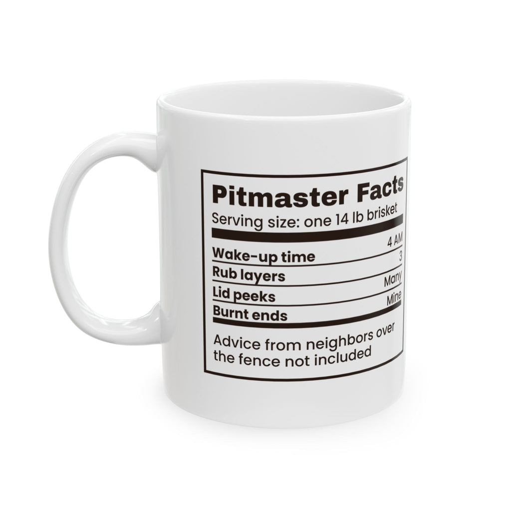 Funny BBQ Mug Up At Four Burnt Ends Are Mine Pitmaster Facts
