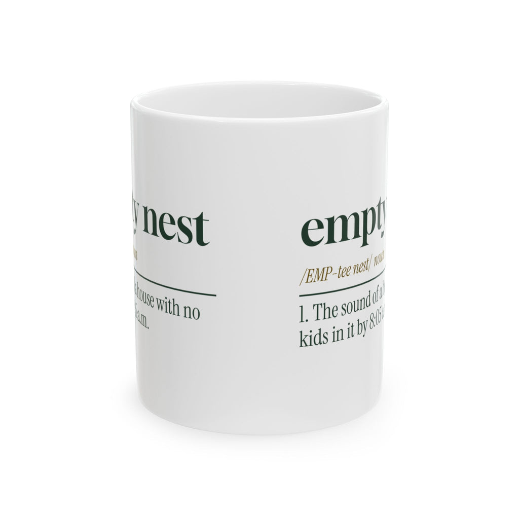 Empty Nest 8:05 A.M. Funny Mug For Parents