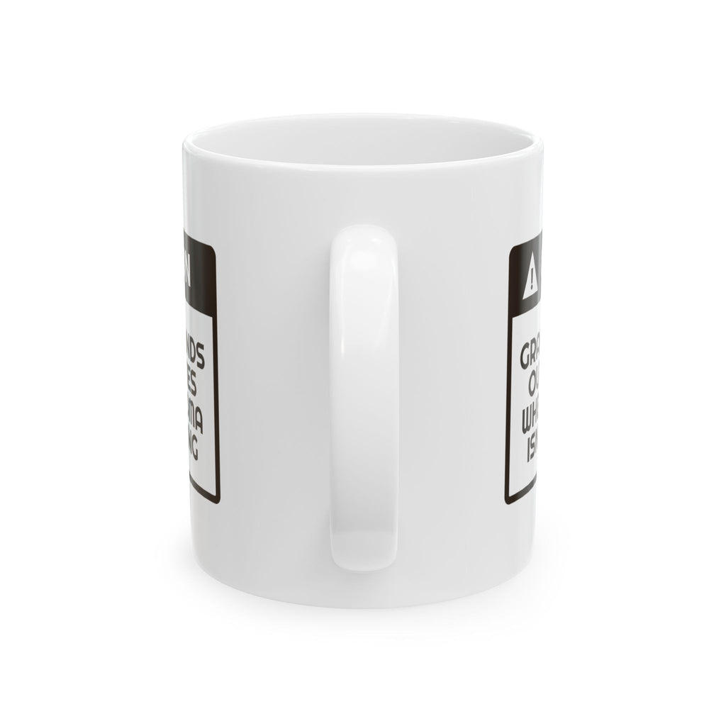 Funny Grandpa Warning Coffee Mug Secret Twenties For Grandpa
