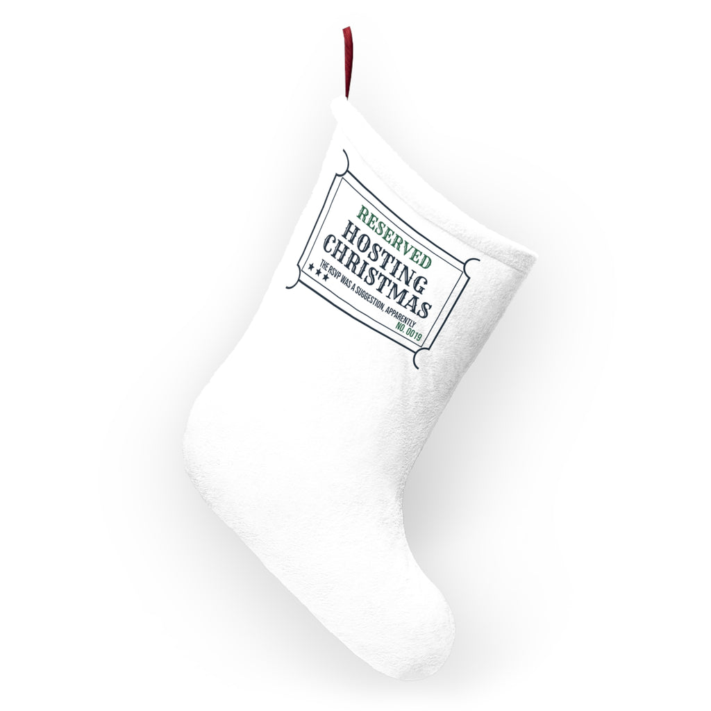 Funny Christmas Host Christmas Stocking The RSVP Was A Suggestion