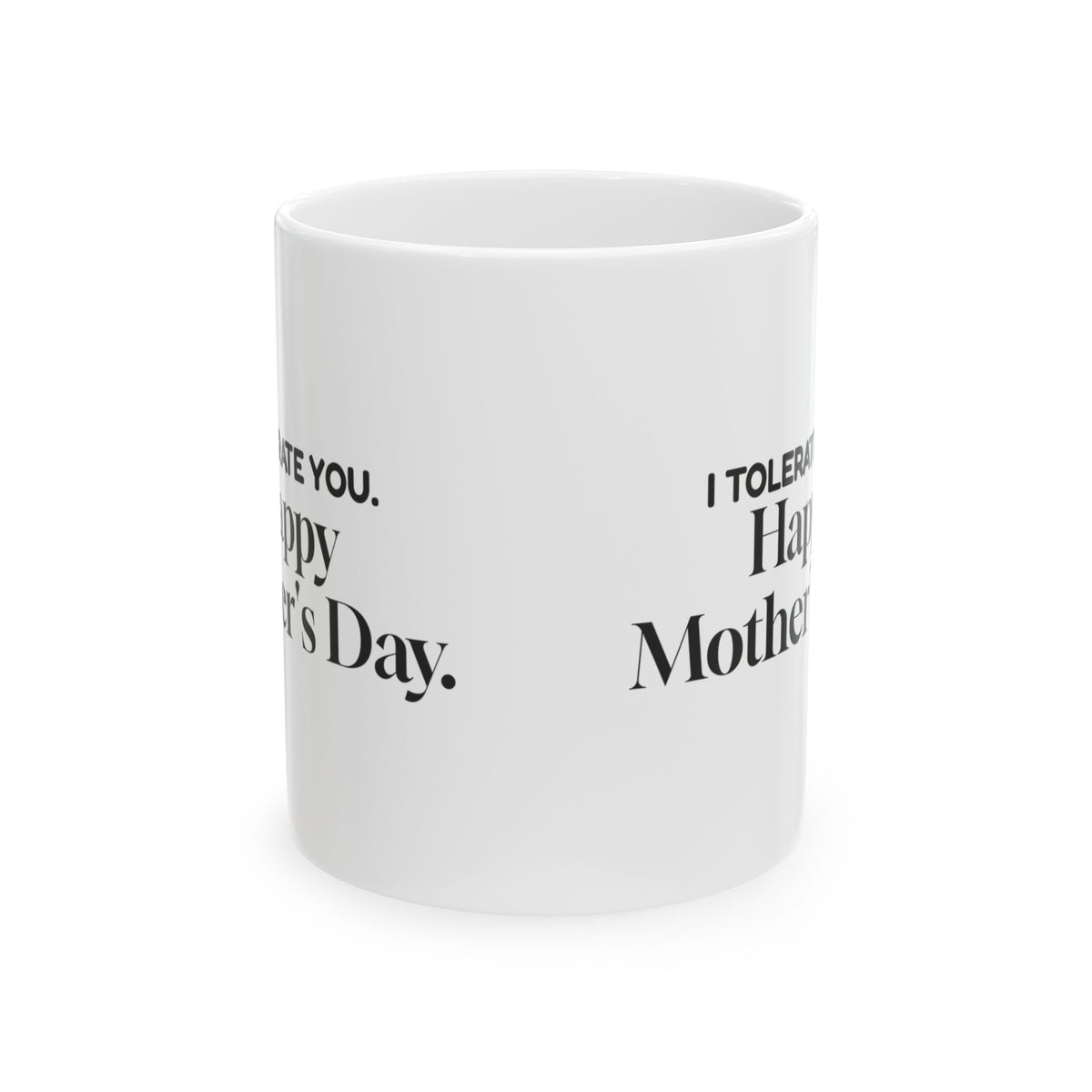 I Tolerate You Coffee Mug Funny For Cat Moms