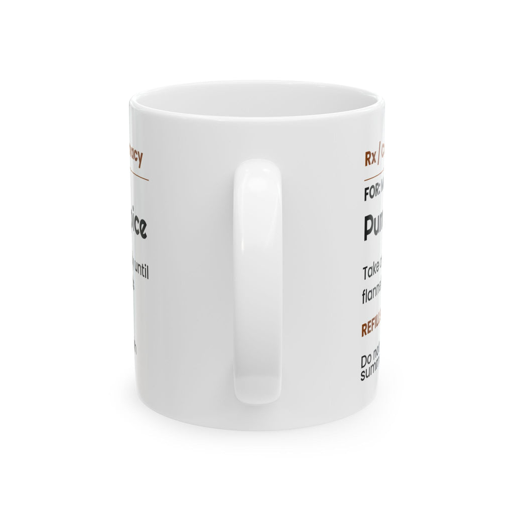 Pumpkin Spice Rx Coffee Mug Halloween