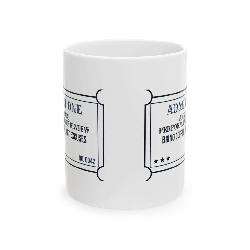 Annual Review Bring Coffee Mug For Boss