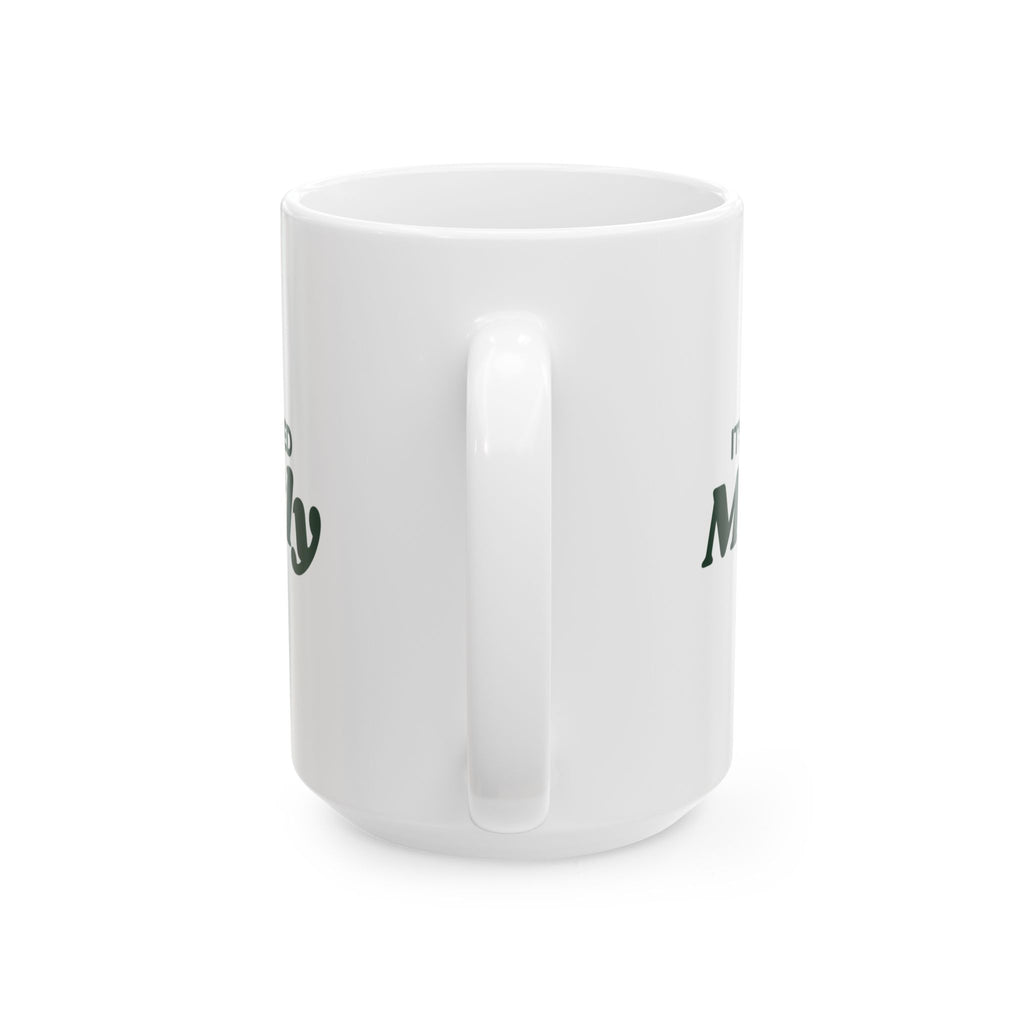 Funny Christmas Coffee Mug It's Wrapped Mostly For Bad Wrappers