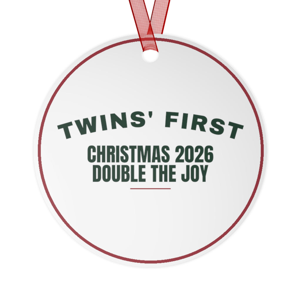 Christmas Ornament 2026 Twins First Christmas Double The Joy