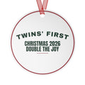 Christmas Ornament 2026 Twins First Christmas Double The Joy