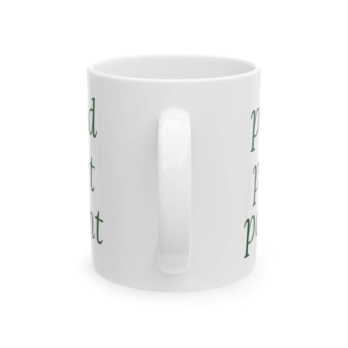 Funny Plant Parent Coffee Mug "Proud Plant Parent" For Gardeners