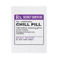 Funny Secret Santa Prescription Throw Blanket Chill Pill Gag Gift Coworker