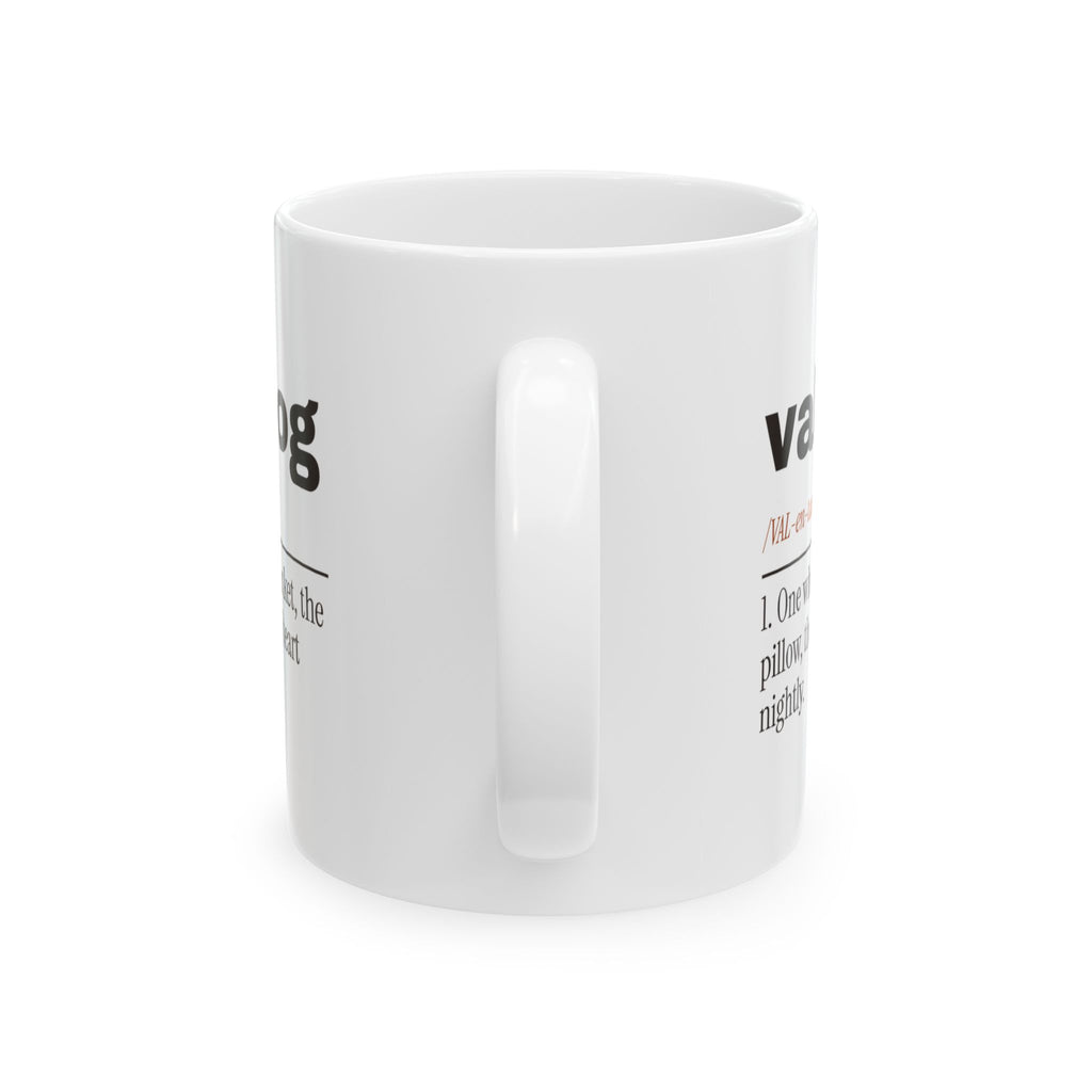 Funny Dog Coffee Mug Valentog Steals Blankets And Hearts For Dog Lovers