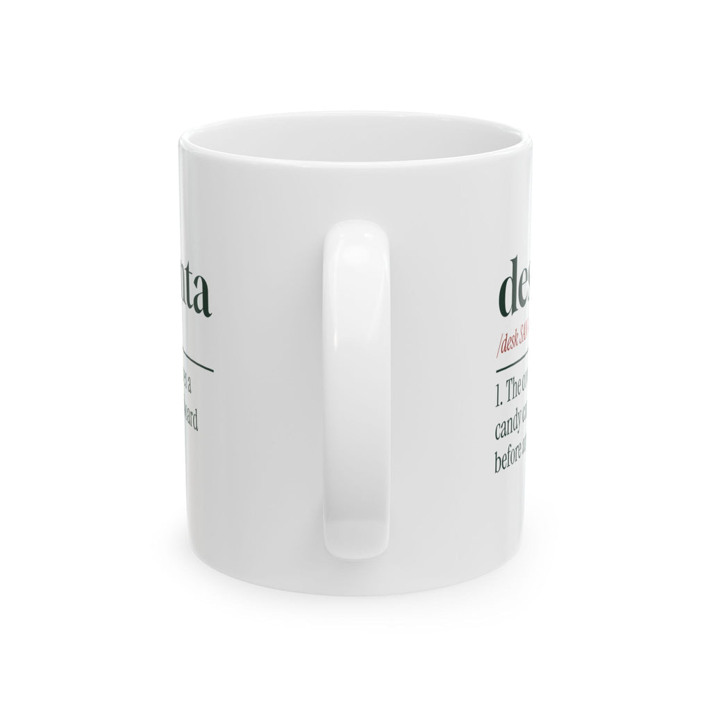 Funny Christmas Coworker Coffee Mug Desk Santa Dictionary Definition