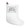 Funny Christmas Stocking Flight To The In-Laws Boarding Pass