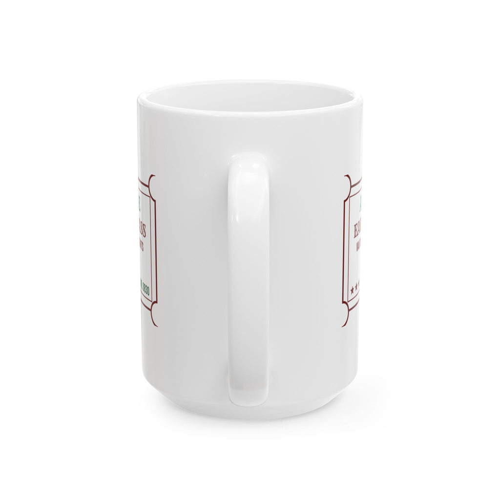 Funny Introvert Christmas Party Coffee Mug Early Exit Pass Ticket