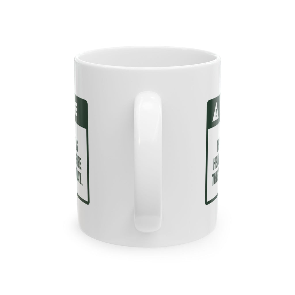 Funny Christmas Retail Coffee Mug Must Be Free Then For Cashiers
