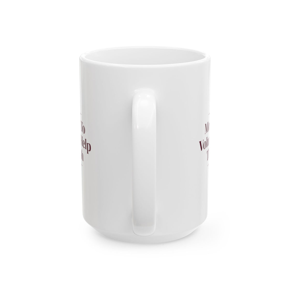 Funny Christmas Coffee Mug Most Likely To Volunteer To Help Then Vanish