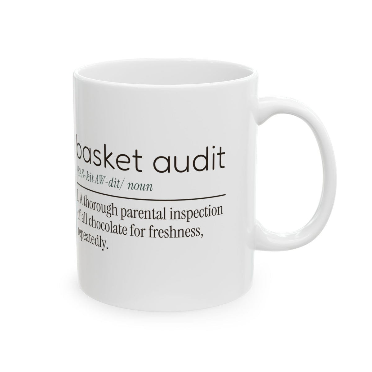 Funny Easter Basket Audit Coffee Mug For Candy Stealing Parents
