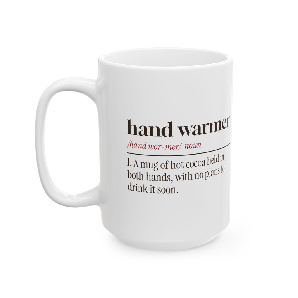 Hot Cocoa Coffee Mug Hand Warmer Dictionary Definition For Winter