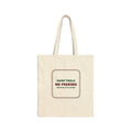 Funny White Elephant Tote Bag No Peeking Shaking Is Allowed