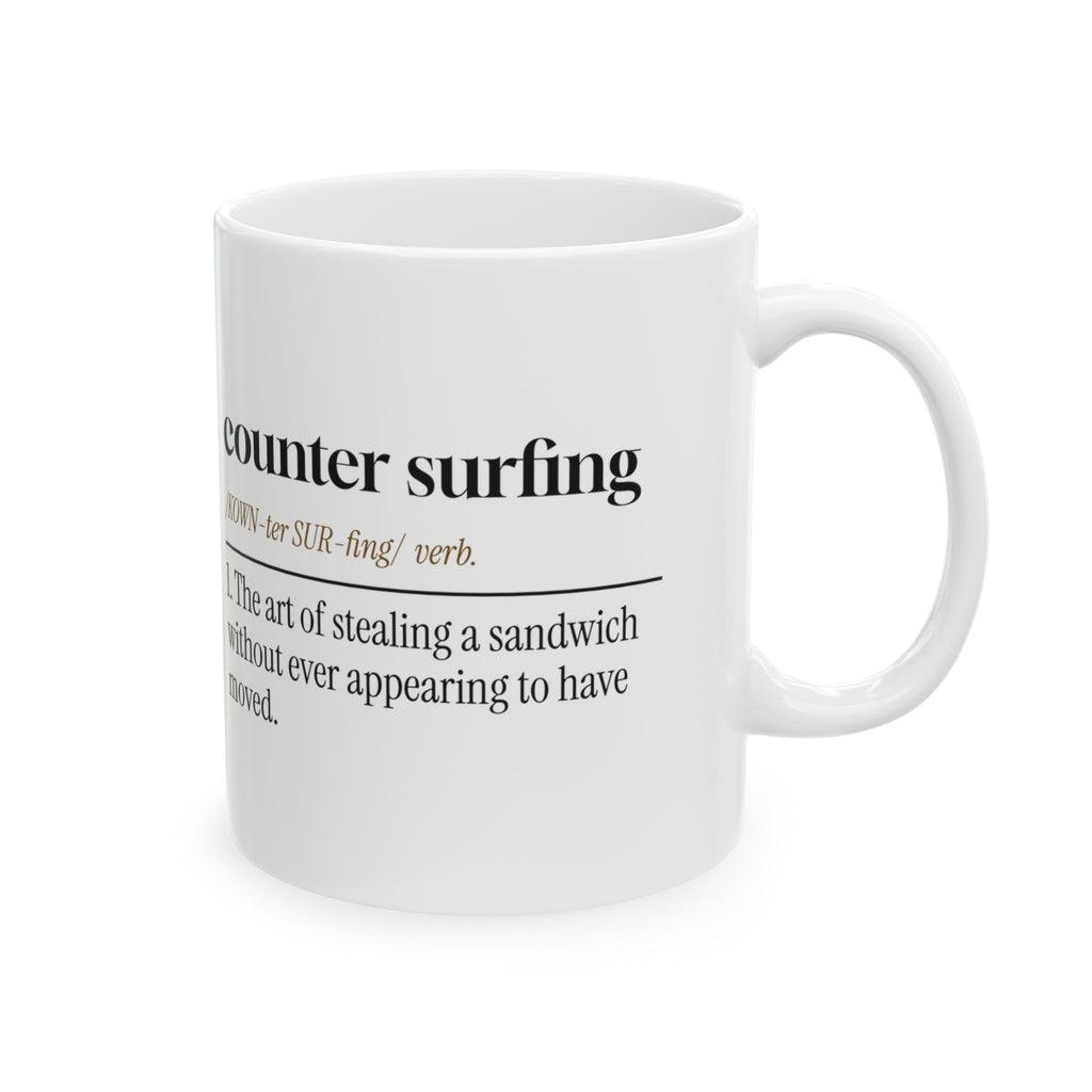 Counter Surfing Coffee Mug For Dog Lovers