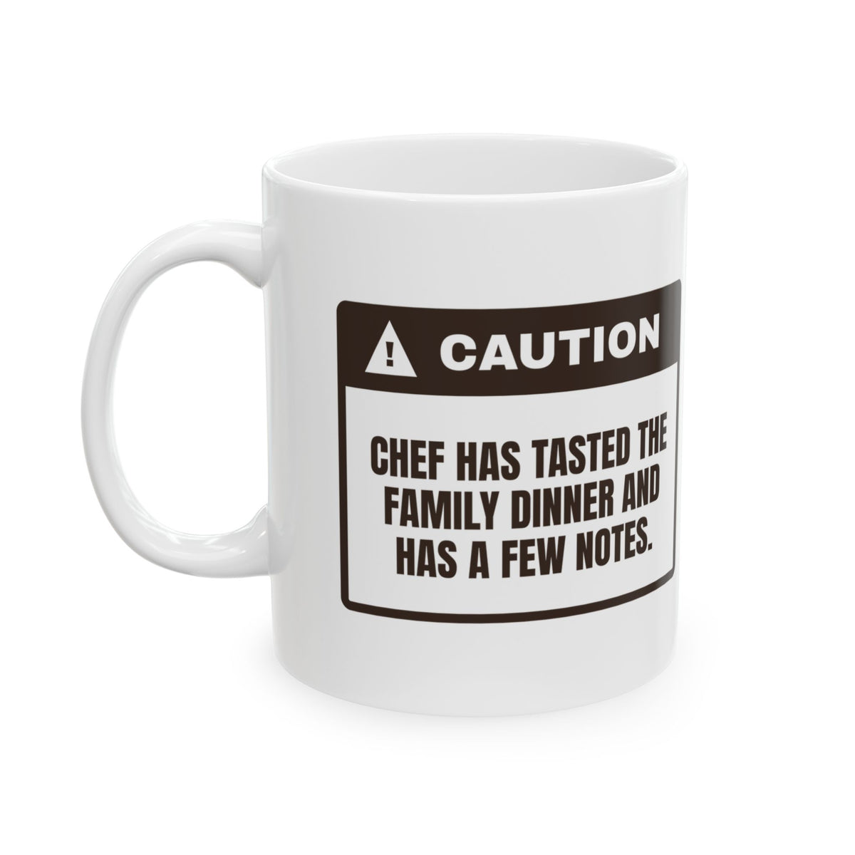 Funny Chef Coffee Mug Chef Tasted Dinner Has A Few Notes