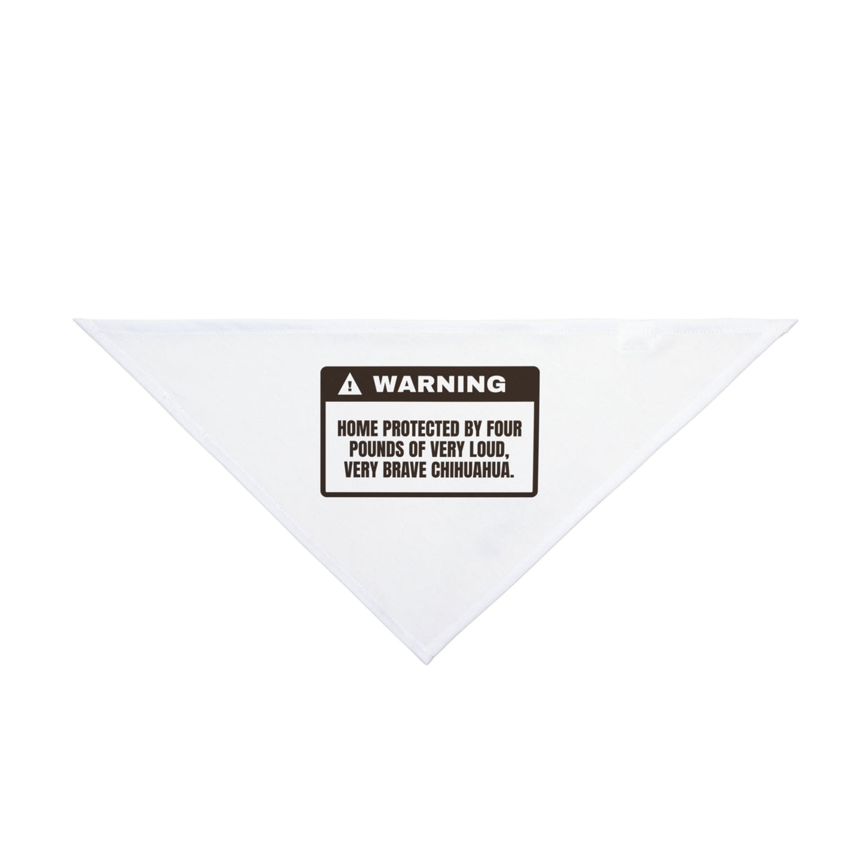 Funny Chihuahua Dog Bandana Four Pounds Of Home Security For Dog Moms