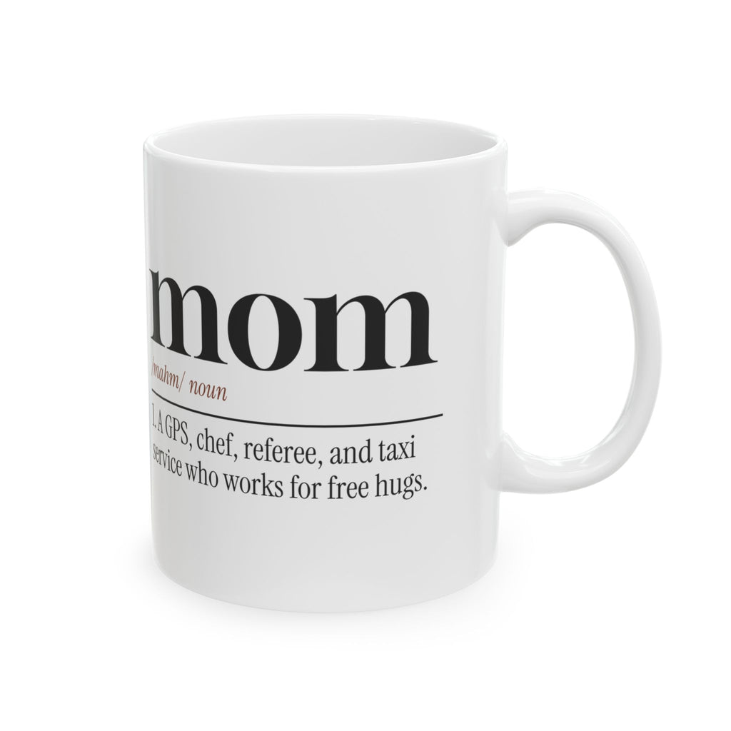 Mom Coffee Mug Taxi Service Paid In Hugs