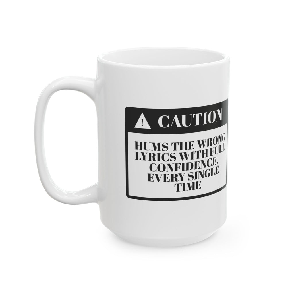 Funny Husband Coffee Mug Wrong Lyrics For Him
