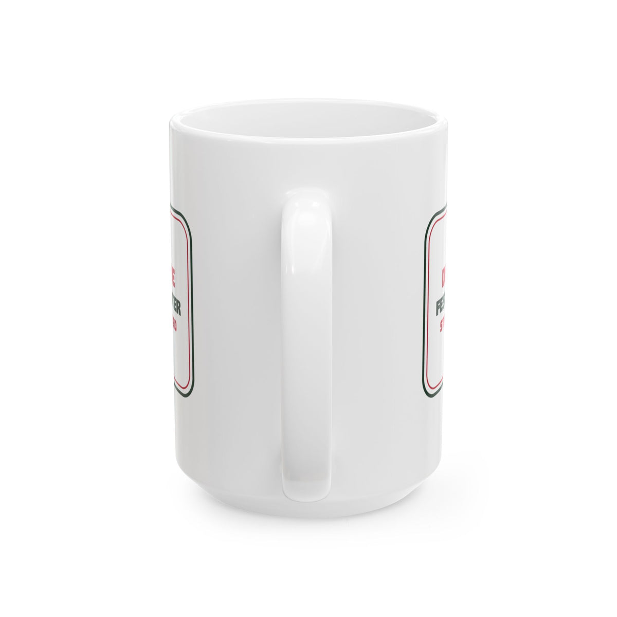 Funny Ugly Sweater Party Coffee Mug Dress Code Festive Disaster