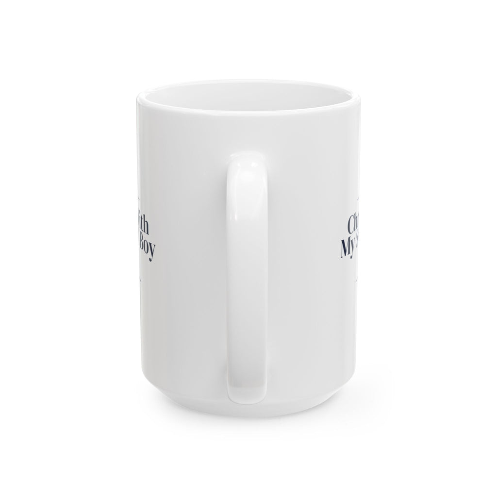 Christmas Coffee Mug Christmas With My Sweet Old Boy 2026 For Dog Lovers