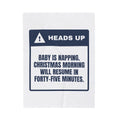 Funny Baby's First Christmas Throw Blanket Baby Is Napping Christmas