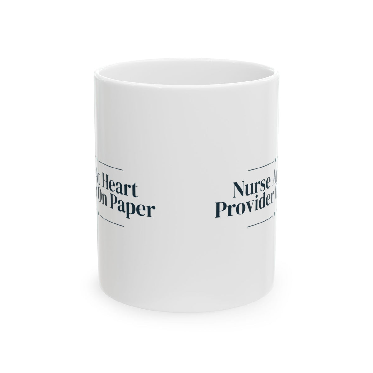 Nurse Practitioner Coffee Mug Nurse At Heart Provider On Paper For NPs