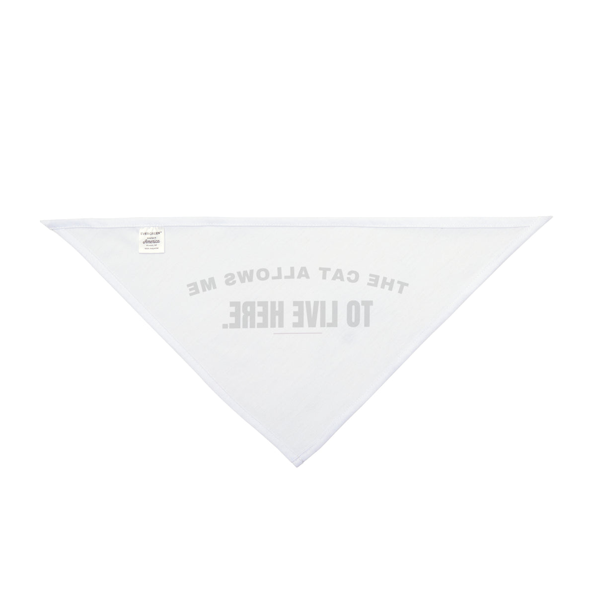 The Cat Allows Me To Live Here Dog Bandana For Cat Moms