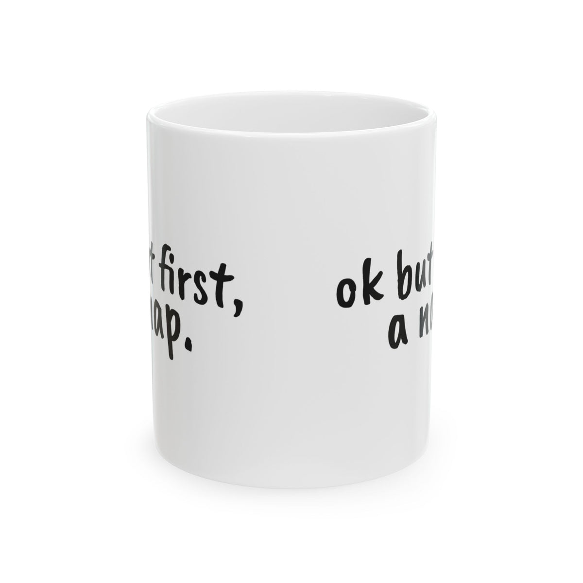 Funny Coffee Mug Ok But First A Nap Introvert