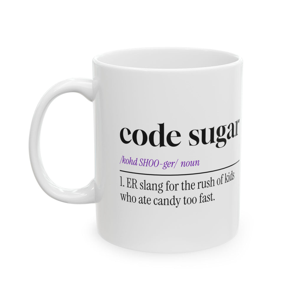 Funny Nurse Coffee Mug Code Sugar Dictionary Design For Nurses