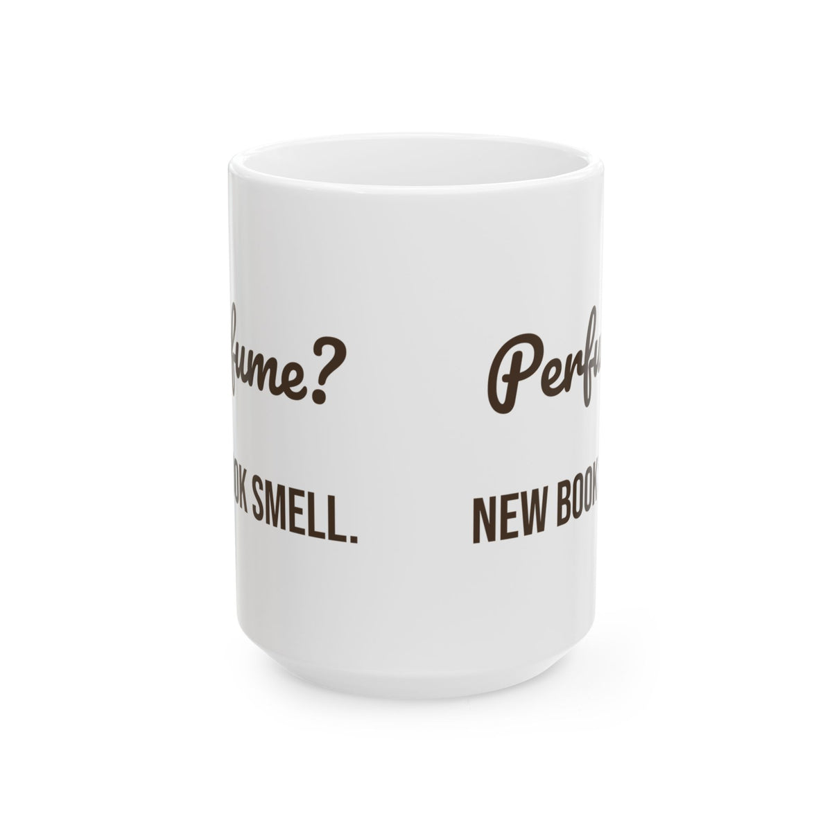Funny Book Mug Perfume New Book Smell For Readers