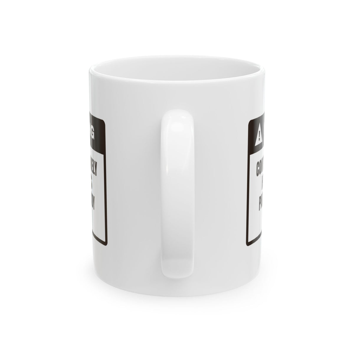 Barista Coffee Mug Contents Hot Patience Cold