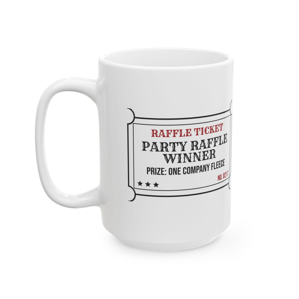 Funny Christmas Coworker Coffee Mug Party Raffle Winner Company Fleece