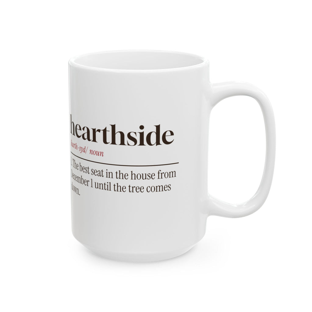 Christmas Coffee Mug Hearthside Dictionary Definition