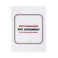 Funny Dad Christmas Throw Blanket Toy Assembly Extra Screws Are Normal
