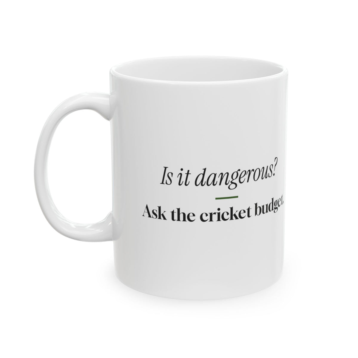 Reptile Owner Coffee Mug - Ask the Cricket Budget