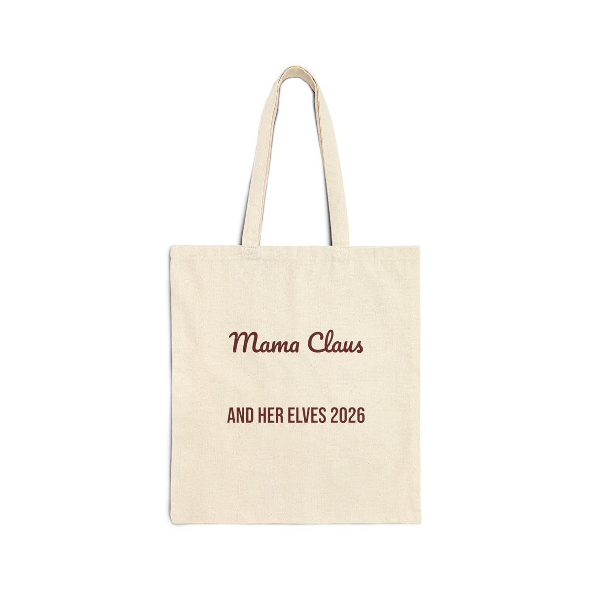 Christmas Tote Bag Mama Claus And Her Elves 2026 For Moms