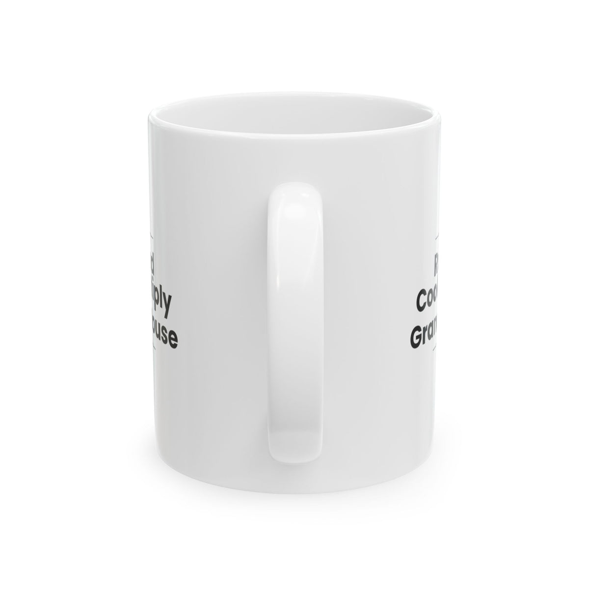 Funny Grandma Coffee Mug Rules Bend Cookies Multiply For Grandma
