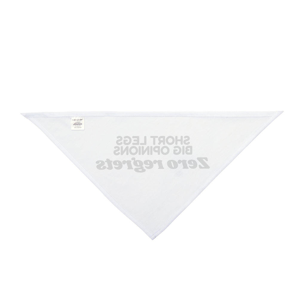 Funny French Bulldog Short Legs Big Opinions Dog Bandana For Frenchie Fans