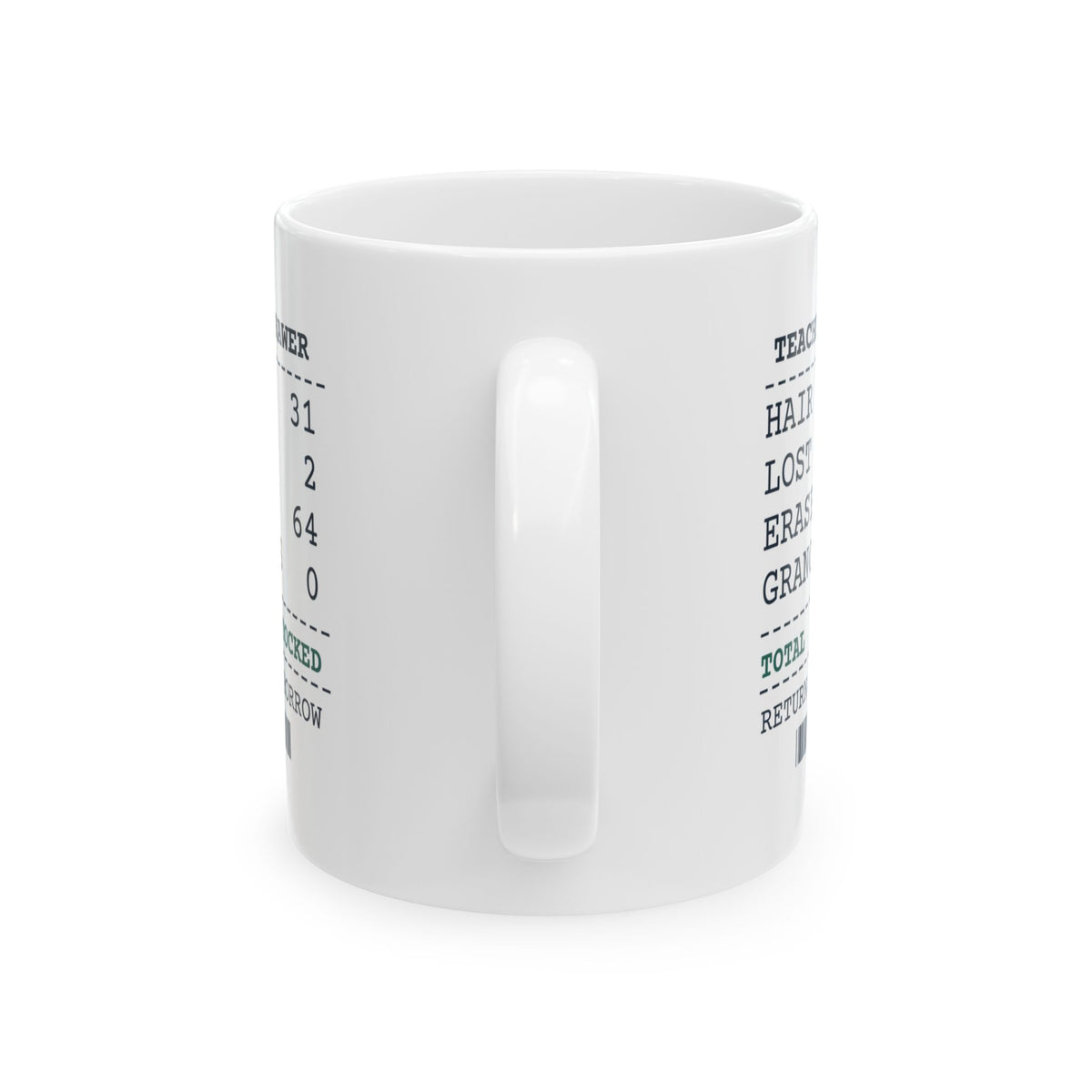 Funny Teacher Coffee Mug Desk Drawer Receipt For Teachers