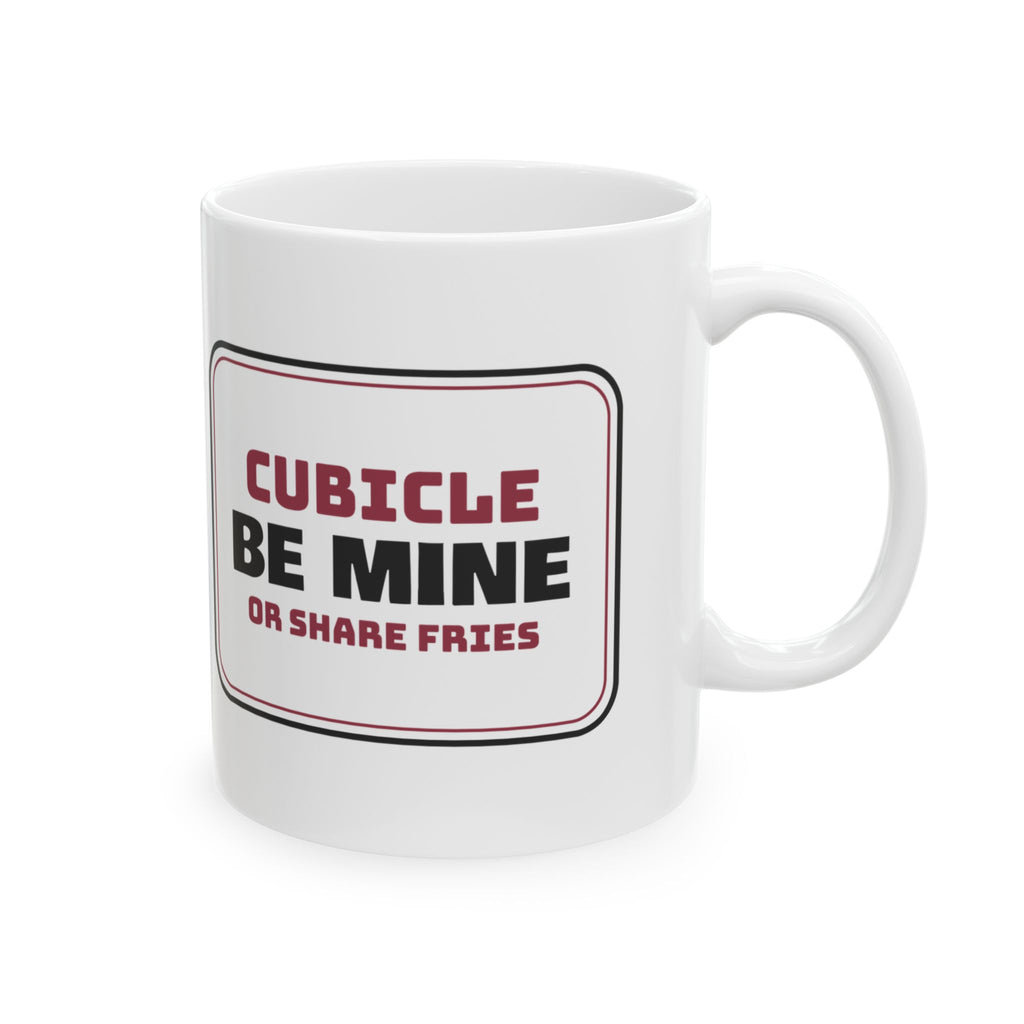 Funny Office Crush Coffee Mug Be Mine Sign For Coworker