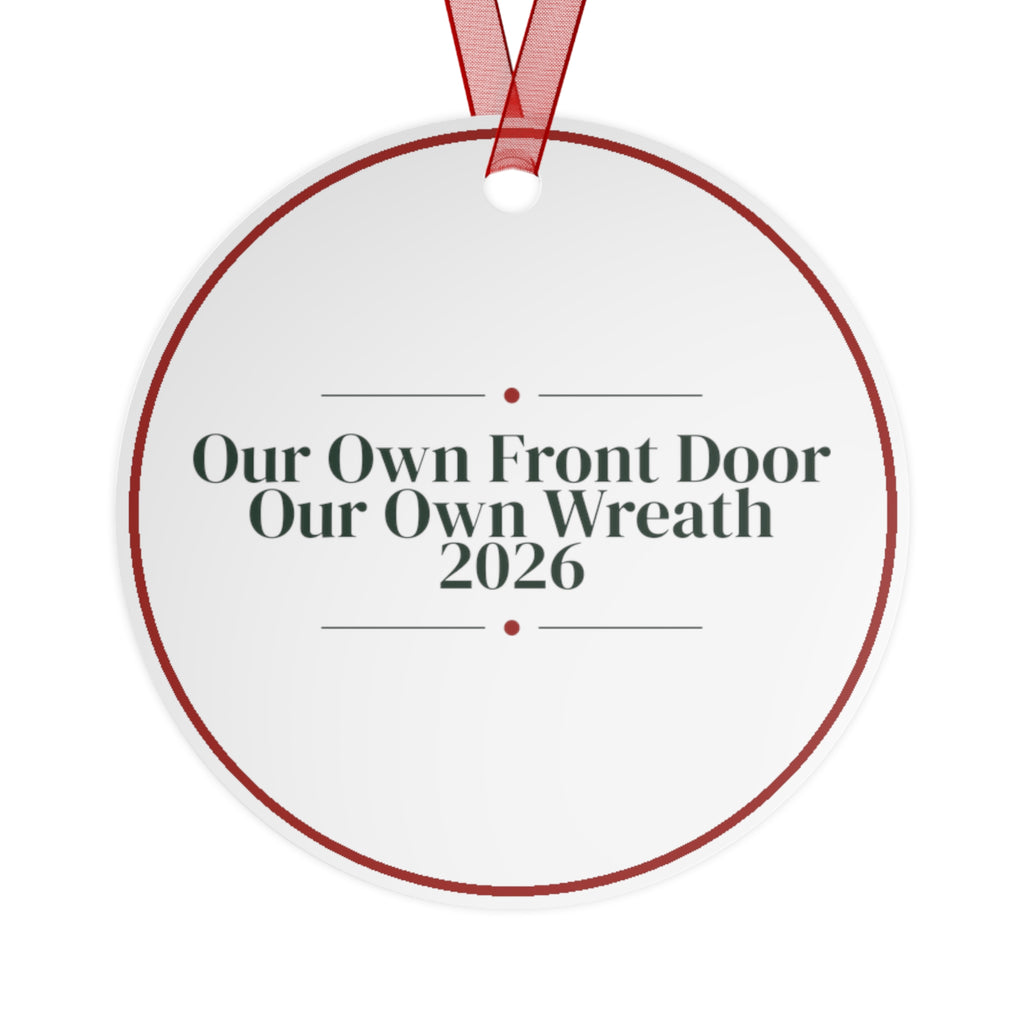 Christmas Ornament Our Own Front Door Our Own Wreath 2026 Keepsake