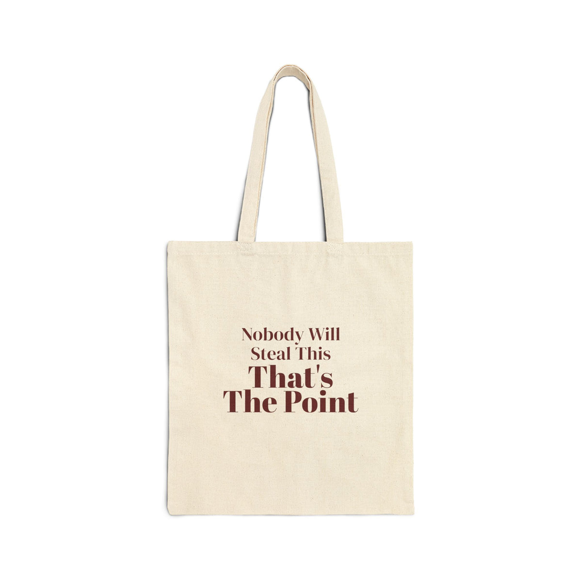 Funny White Elephant Tote Bag Nobody Will Steal This That's The Point