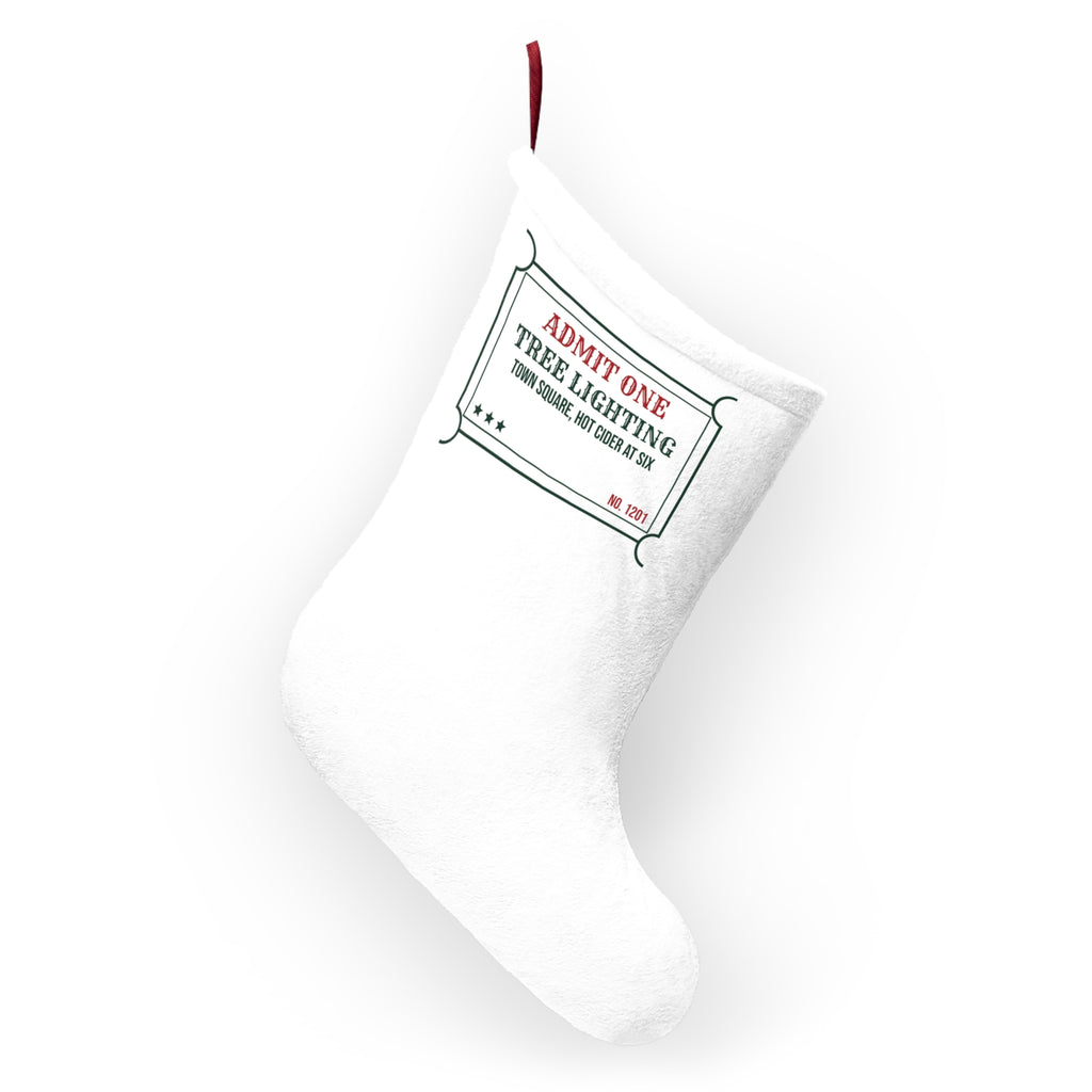 Cozy Christmas Stocking Tree Lighting Hot Cider At Six Ticket