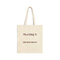 Funny Christmas Tote Bag Most Likely To Count Who Got More Gifts Family